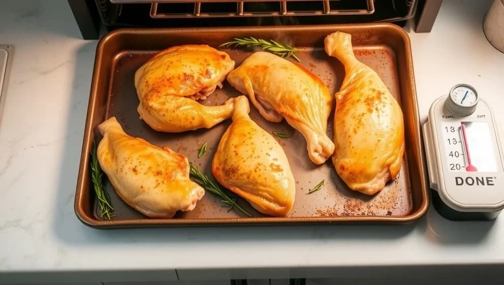 Hur långt tid tar kycklingfilé i ugn
