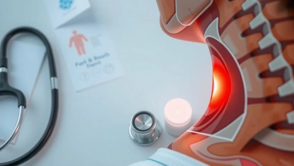 Knöl på sidan av halsen som gör ont