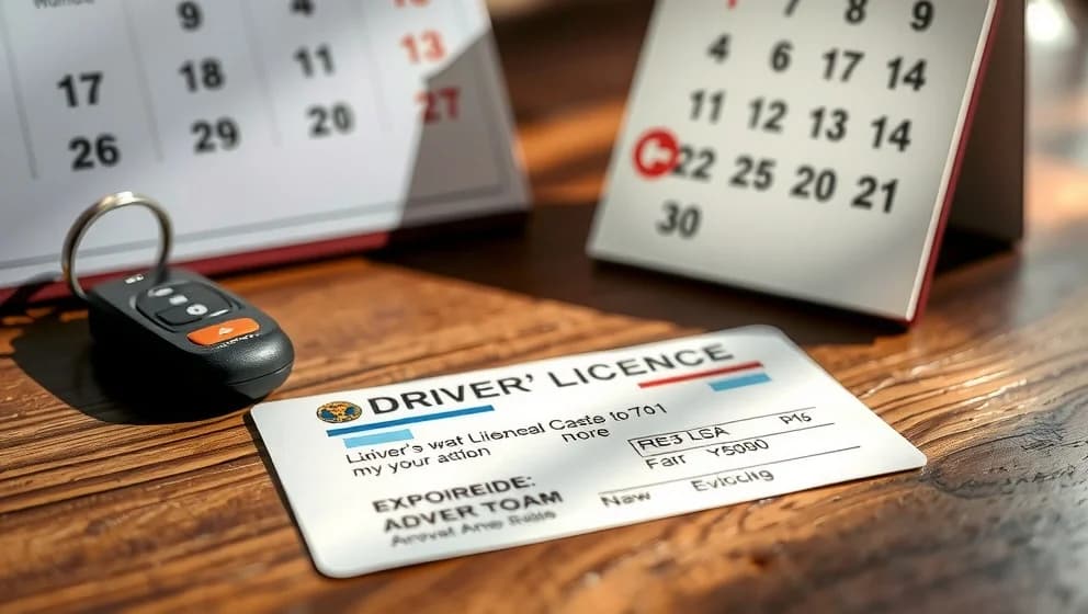 Mitt körkort har gått ut får jag köra