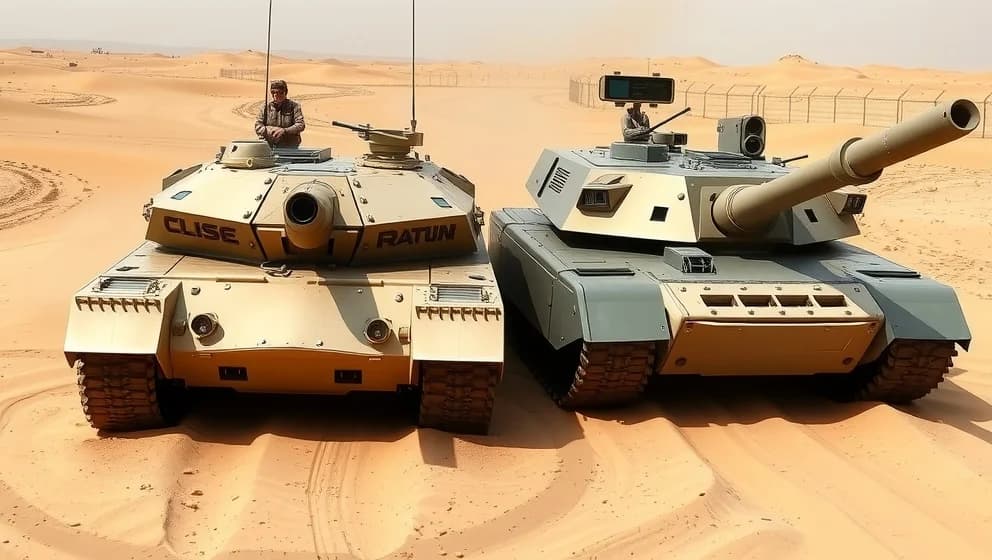 T-14 Armata mot Leopard 2 vilken är bäst